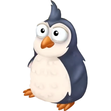 Голубой пингвинёнок
