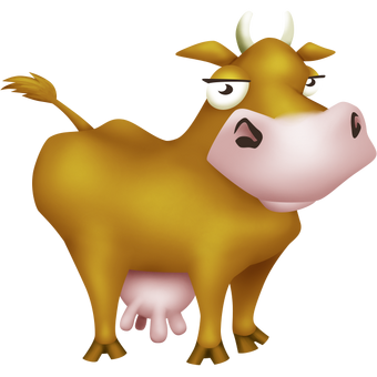 hay day cow plush