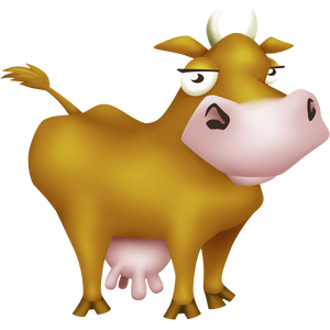 hay day cow plush