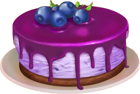 Черничный чизкейк