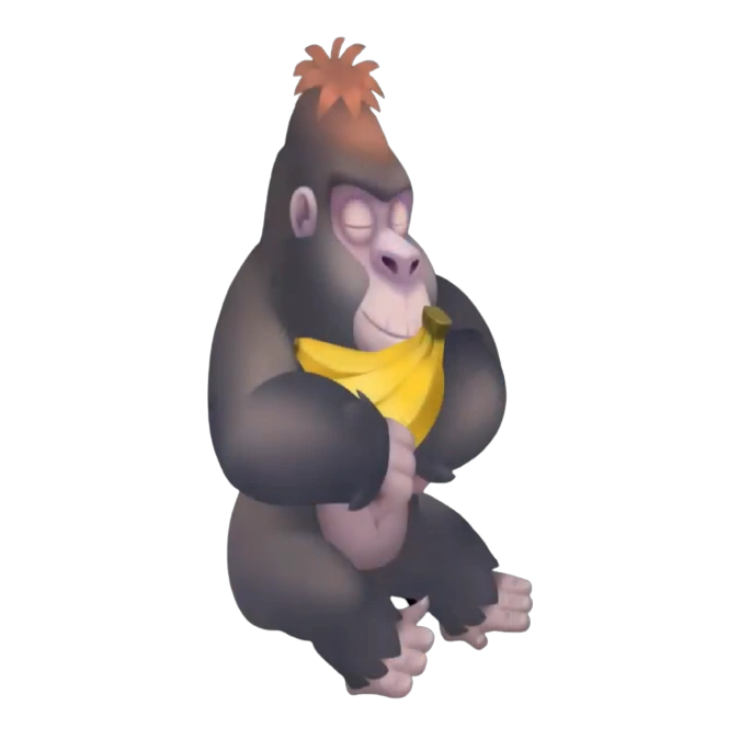 Коричневая горилла