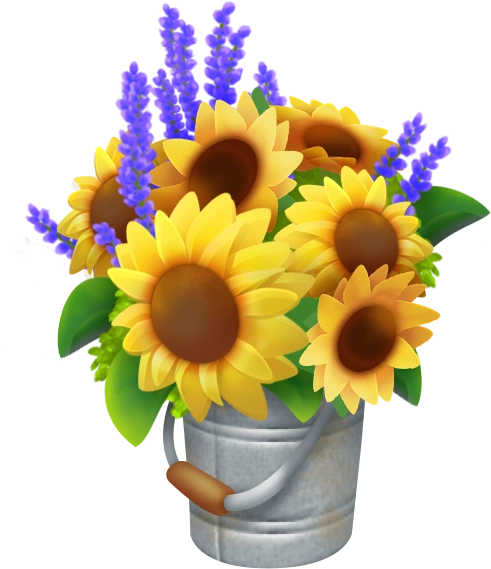 Яркий букет