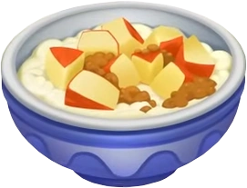 Каша с яблоком