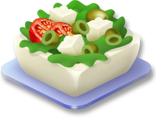 Салат с фетой