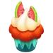 Guava cupcake