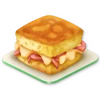 Sándwich de cebolla y queso