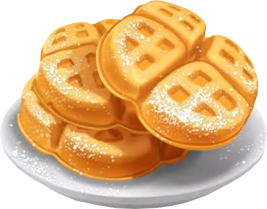 Простые вафли