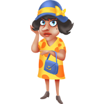 A town visitor