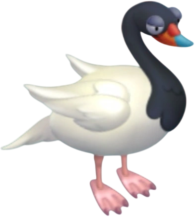 Черношейный лебедь