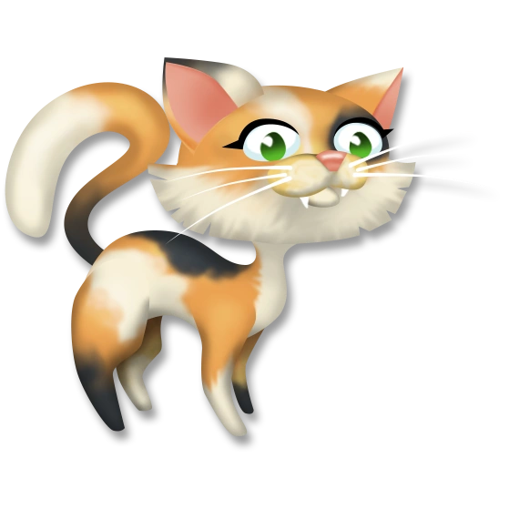 Трёхцветная кошка