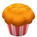 Plain cupcake