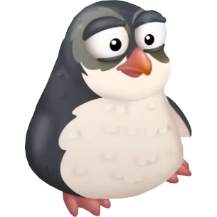 Серый пингвинёнок