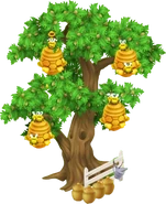 Bienenstock-Baum Stufe 4 (Letzte Ausbaustufe)