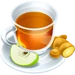 Apple ginger tea