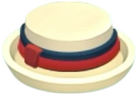 Белое канотье