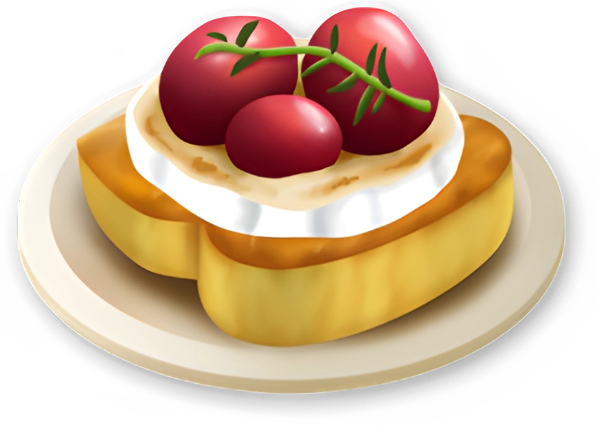 Тост с козьим сыром