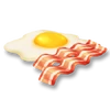Speck und Eier
