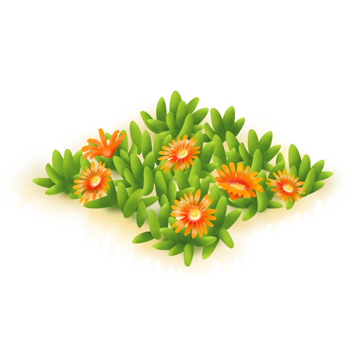 Оранжевый ледяник