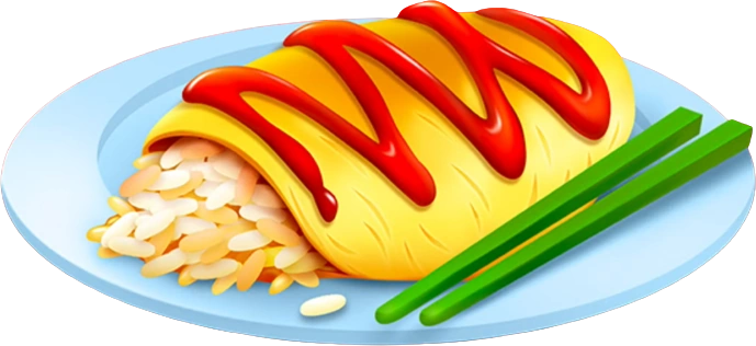 Омлет с рисом