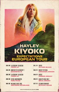 Expectations Tour Hayley Kiyoko Wiki Fandom