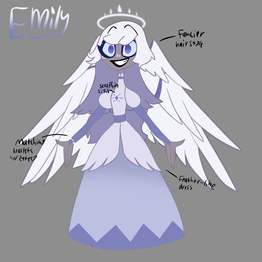 Emily (by: Verosikasimp)/Gallery | Hazbin Hotel Fanon Wiki | Fandom