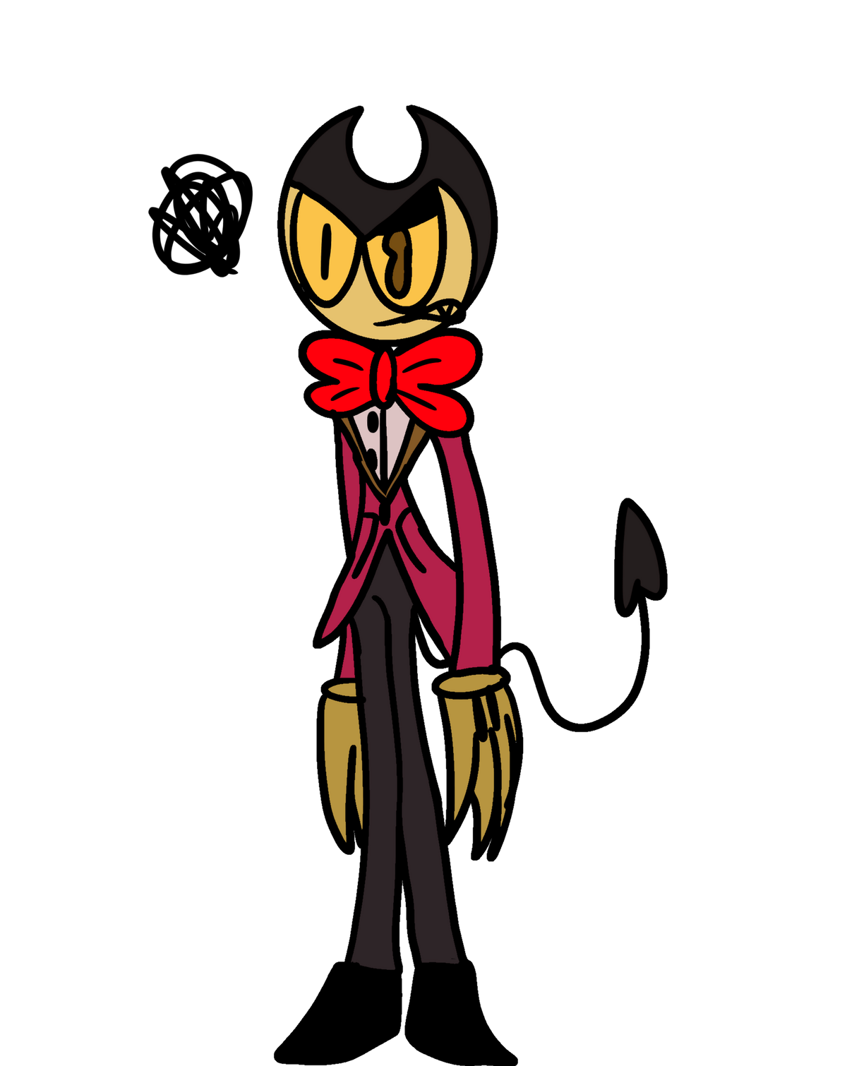 Bendy (Hazbin Hotel) | Hazbin Hotel Fanon Wiki | Fandom