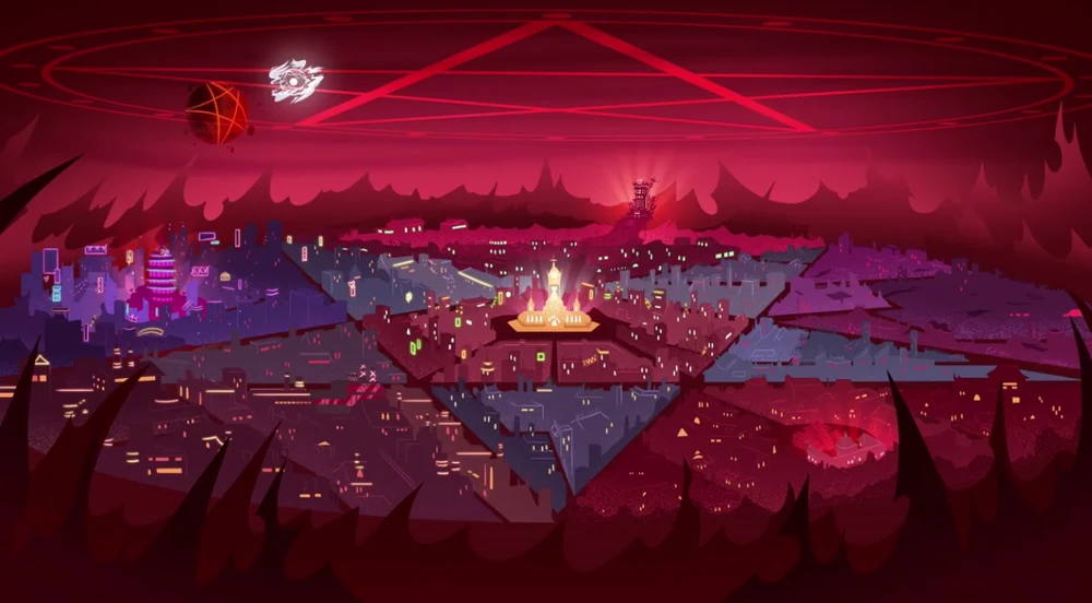 Pentagram city hazbin hotel journey of the sinners wiki fandom