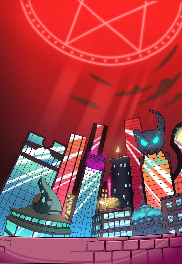 Pentagram City | Hazbin Hotel: Journey to the Light Wiki | Fandom