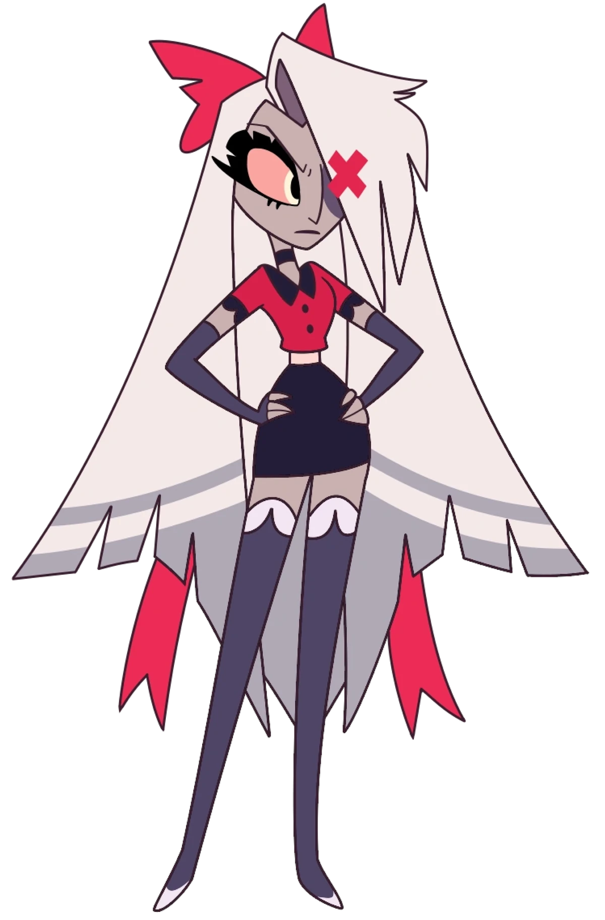 Vaggie | Hazbin Hotel: Journey to the Light Fanon Wiki | Fandom, image size:1200x1823