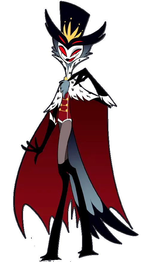 When Alastor finishes beating up Pentious, this little red X appears on his  forehead. It only appears in this shot. What could it mean? : r/HazbinHotel