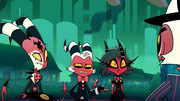 Moxx introducing Millie and Blitzo and Crim