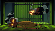 Moxx still crying in prison and Blitzo visits from the top bunk