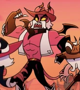 Biker gang leader ("Western Energy")