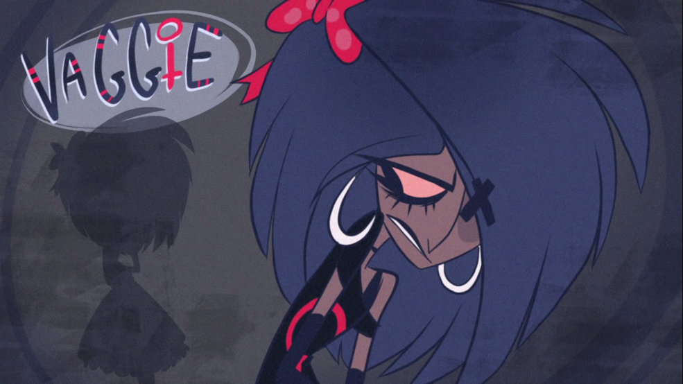 Hazbin Hotel Vaggie(ヴァギー)ピンズ Freakshow Vaggie | Hazbin Hotel Fanon Wiki | Fandom