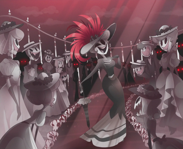ヘルヴァボス　オクタヴィア Octavia | Hazbin Hotel Wiki | Fandom｜ピンズ・ピンバッジ・缶
