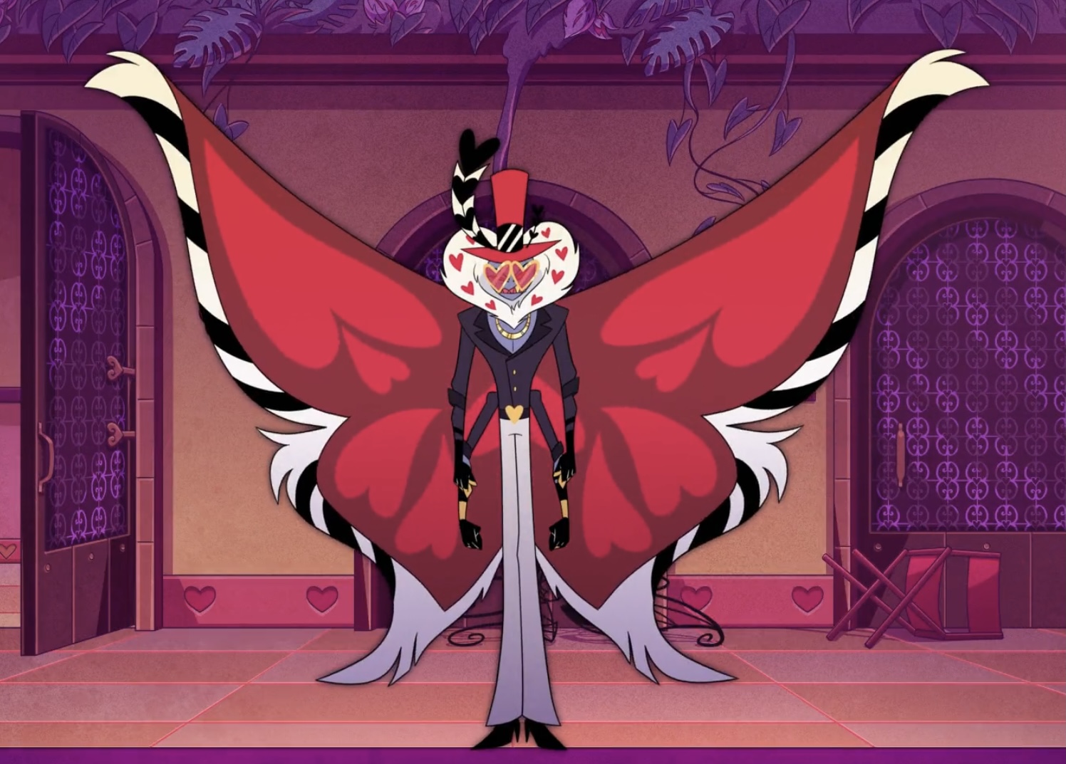 Hazbin Hotel on X: Get a load of Angel Dust! 🕷️👿 #HazbinHotel   / X