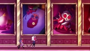 Mansion hallway in Stolas' childhood