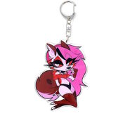 Cute Pin-Up Loona Keychain