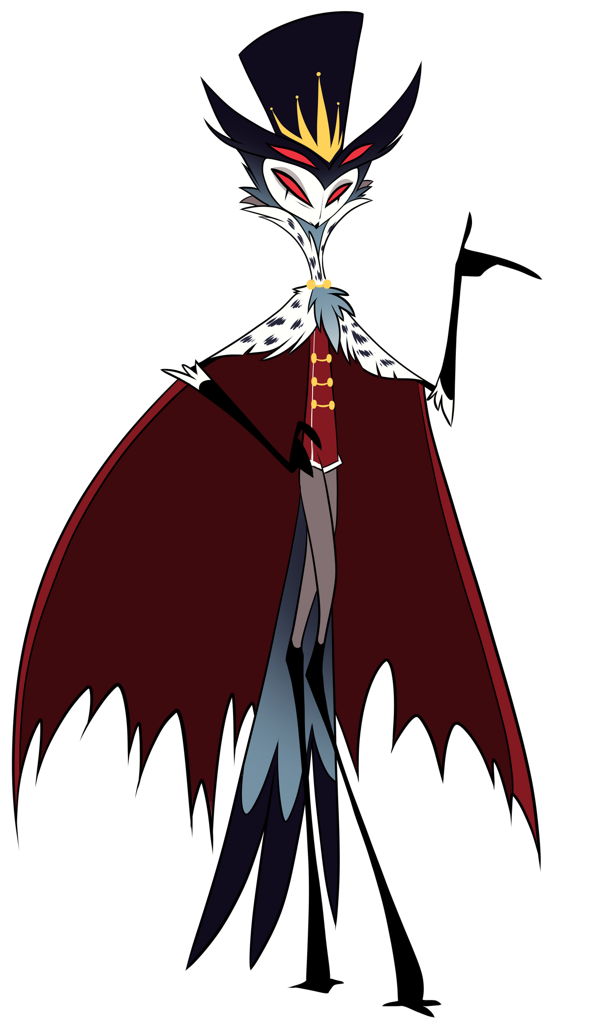 ヘルヴァボス ストラス Stolas | Hazbin Hotel Wiki | Fandom