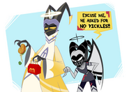 Adam and Lute don't want pickles