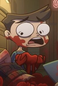 Scared and Traumatized Child