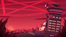 Hazbin Hotel Back View