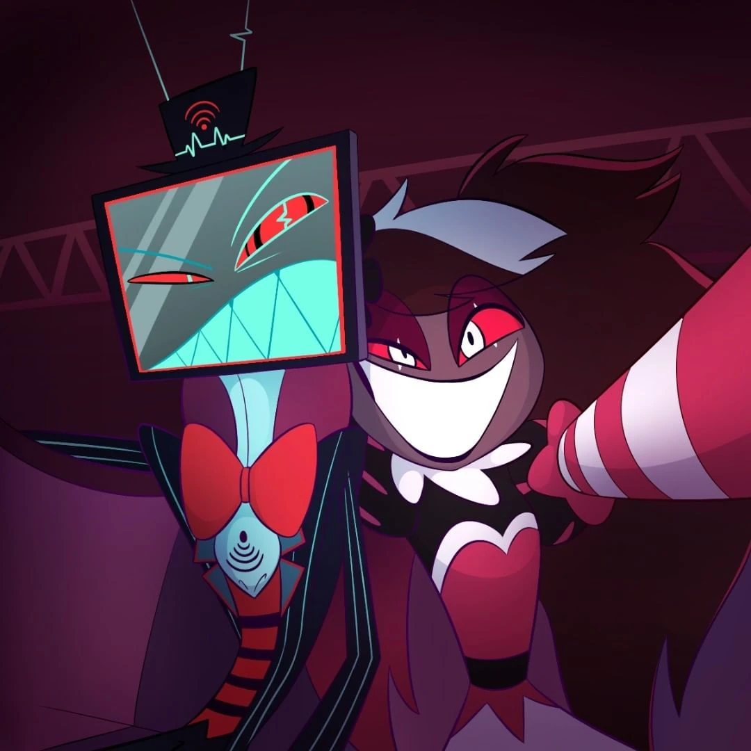 Hazbinhotel Vox ヴォックス サイン入りポスター Vox Hazbin Hotel