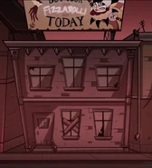 Apartment exterior in "The Harvest Moon Festival"