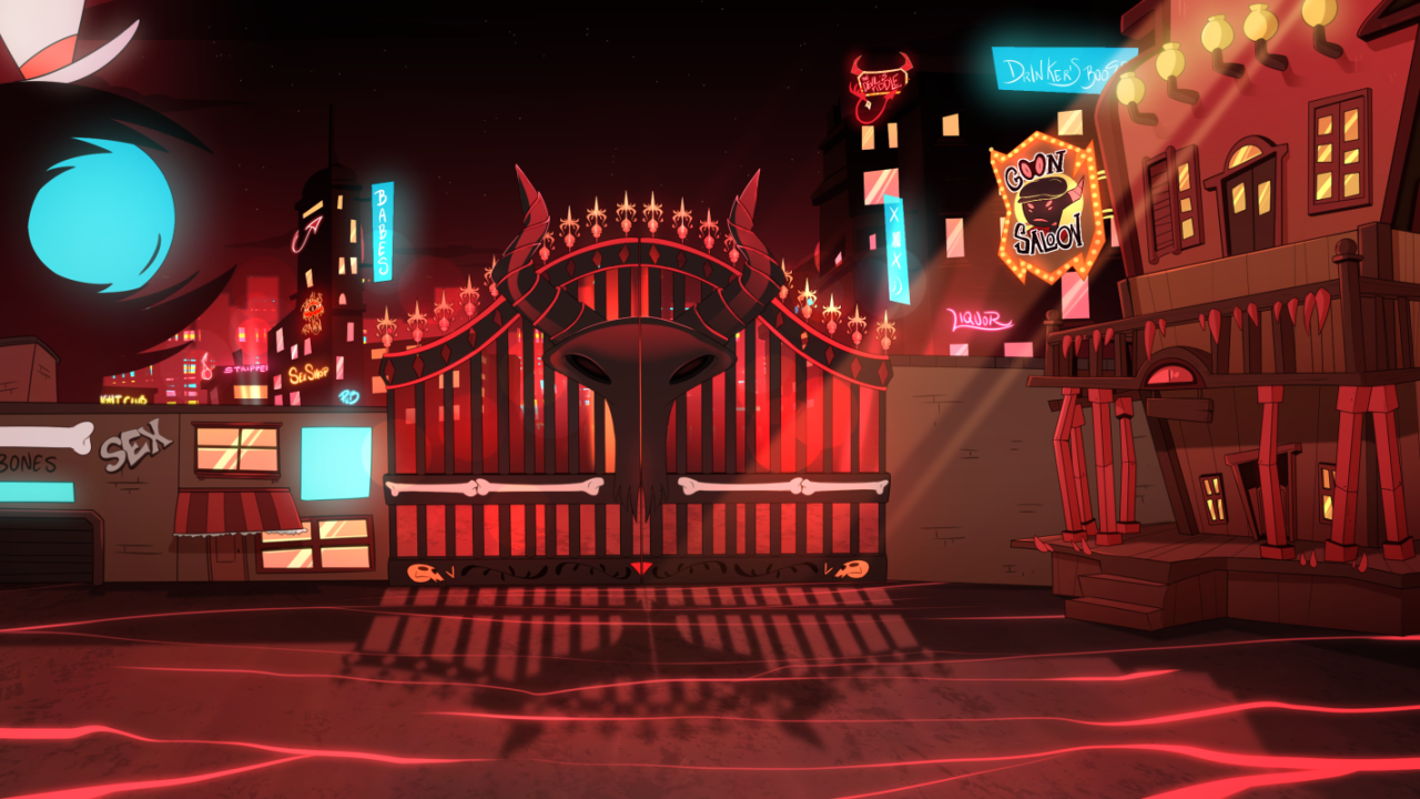 Pentagram City | Tekken X Hazbin Hotel Wiki | Fandom