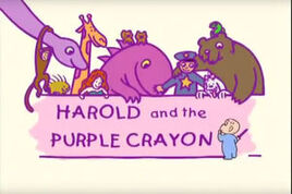 Harold and the Purple Crayon Title