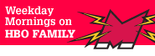 The "Weekday Mornings" bulletin in 2005.