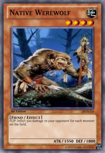 Native Werewolf | Hippocampus's CCG Wiki | Fandom