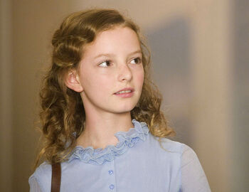 Lyra Belacqua portrayed by Dakota Blue Richards