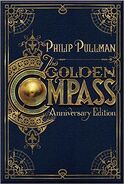 The Golden Compass hardback 20th anniversary edition cover published September 22nd 2015 by Alfred A. Knopf Books for Young Readers